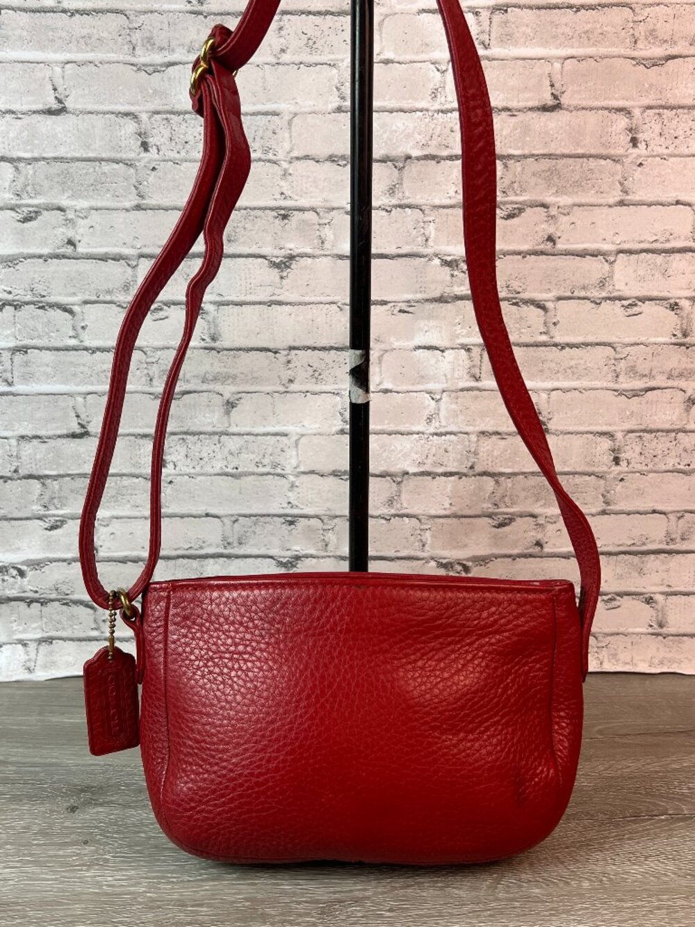 Vintage Coach Sonoma 4313 Mini Zip Bag, Red  Vintage Costa Rica Leather